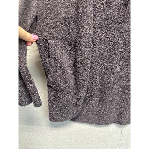 Barefoot Dreams CozyChic Lite Circle Cardigan In Pacific Blue M - Picture 2 of 5